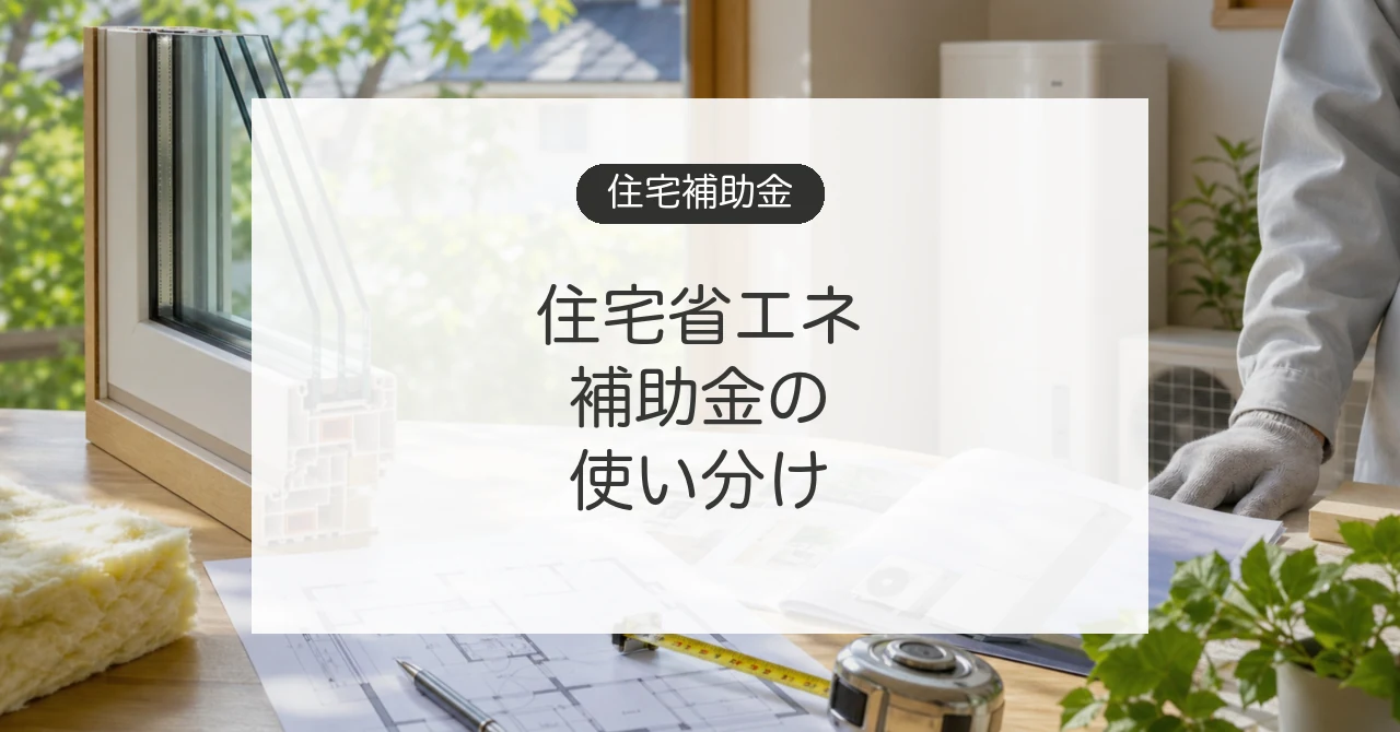 住宅省エネ補助金の対象となる窓断熱と給湯器リフォームのイメージ