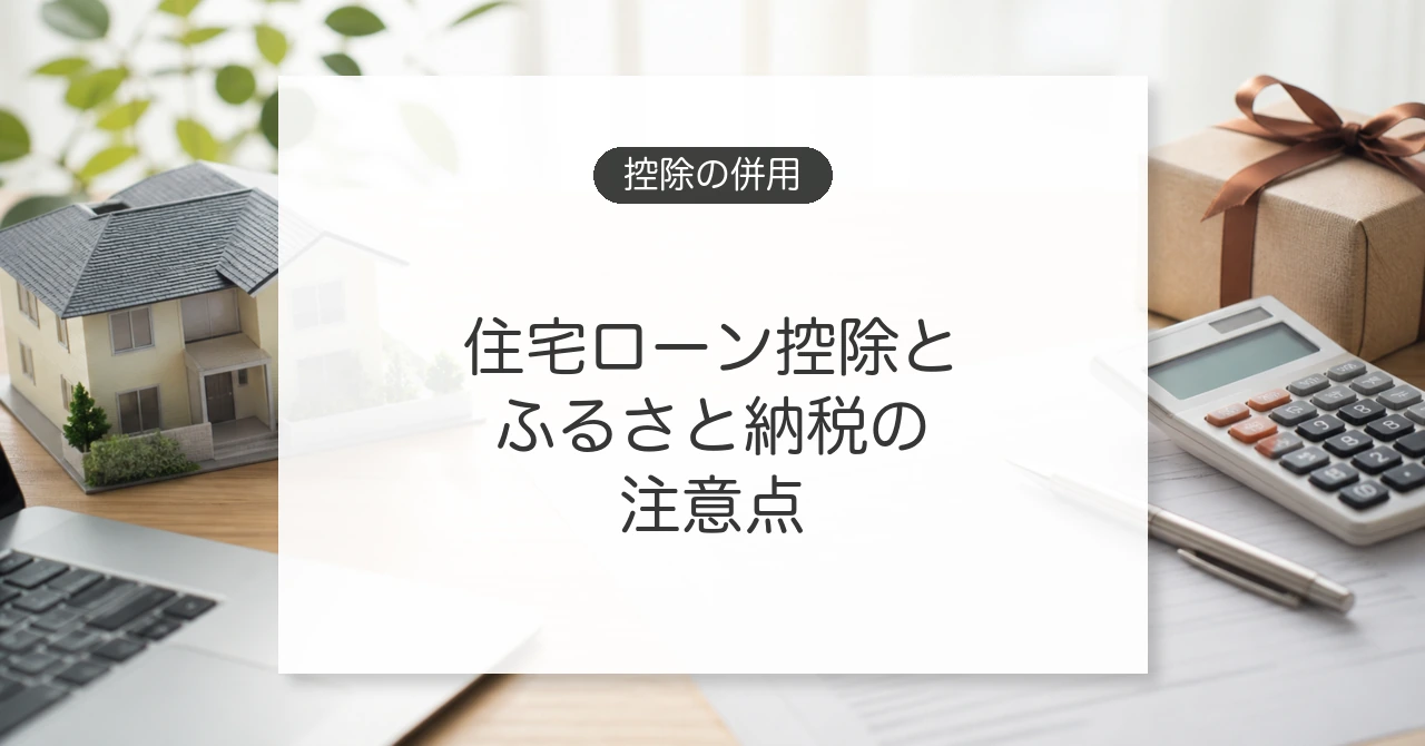 住宅ローン控除とふるさと納税の併用