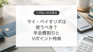 マイ・ペイすリボの年会費割引とVポイント特典、手数料の注意点