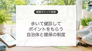 自治体や健康保険組合の健康ポイント制度