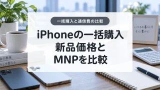 iPhoneを一括購入するならどこが安い？新品価格とMNPのお得度を比較