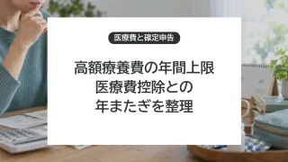 高額療養費の年間上限と医療費控除を併用するには？年またぎの計算・申告手順