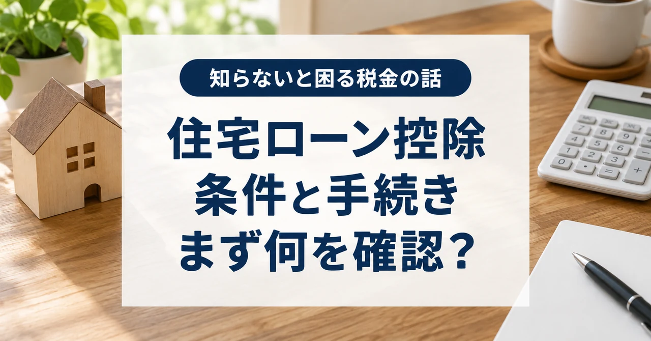 住宅ローン控除は2026年にどう変わる?新築・中古の条件と申告手順