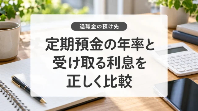 退職金定期預金の活用方法と注意点。上手に退職金を運用するコツ