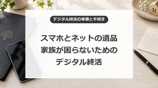 デジタル終活とは何か？自分の死後のパソコンやスマホのデータを管理・処分する