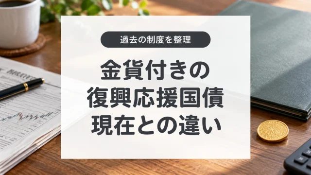 復興応援国債の過去の特典と現在との違い